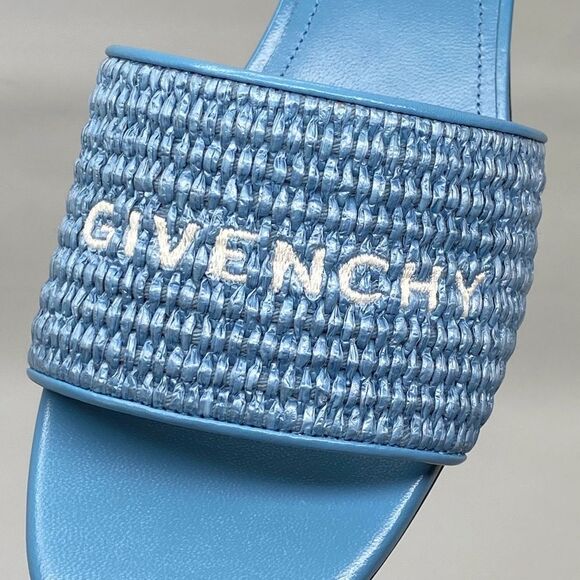 Givenchy Logo Raffia Slide Sandals size 39 - Picture 7 of 16